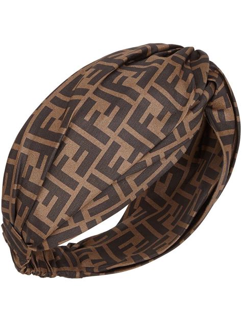 fendi eyes headband|fendi ff motif headband.